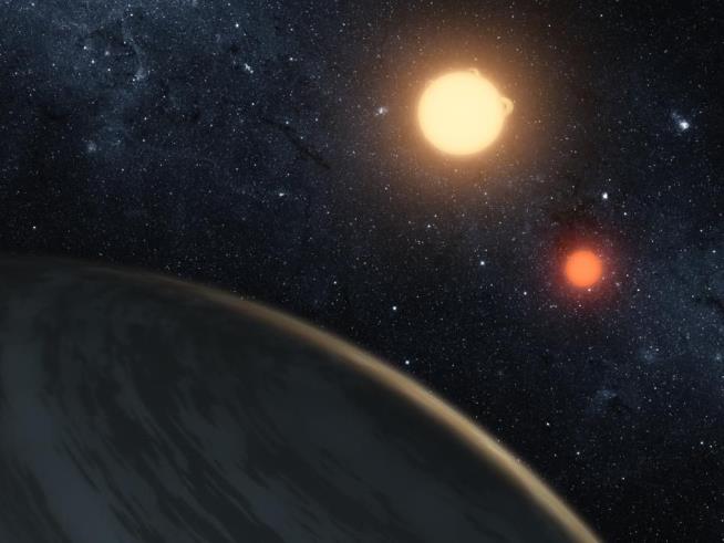 NASA Finds Planet Circling Two Stars
