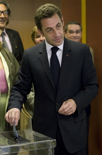 Sarkozy's Party Suffers Defeat at Local Polls