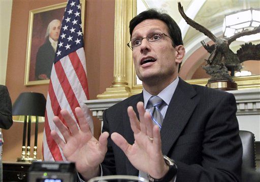 Cantor Backs Off Calling Protesters a 'Mob'