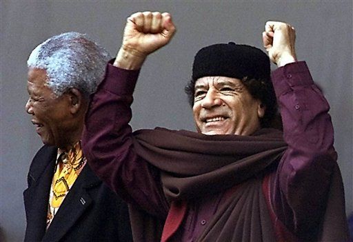 Don't Shoot, Cried Gadhafi: Reports
