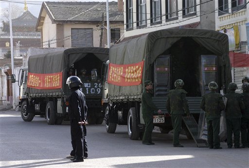 China Cracks Down on Tibetan Rioters