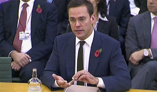 James Murdoch: I Didn't Lie, Except About That One Thing