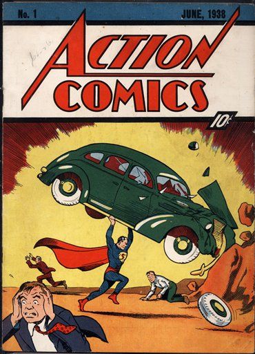 Superman Debut Comic Sells for $2.16M