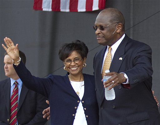 Herman Cain Tells Newspaper His Wife Didn't Know He Was Giving Money to Ginger White