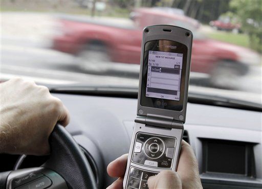 Texting While Driving Surges