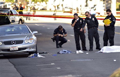 Record Exec Wounded in Hollywood Shooting Dies