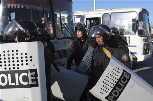 Kazakhstan Police Kill 14 After Oil Workers Demand Better Pay