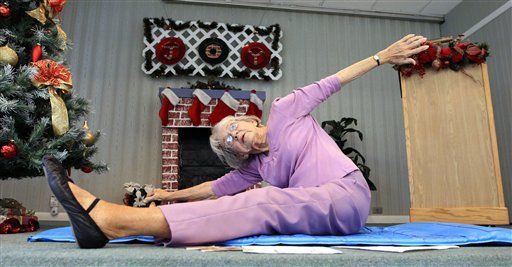 World's Oldest Yoga Teacher Is 91