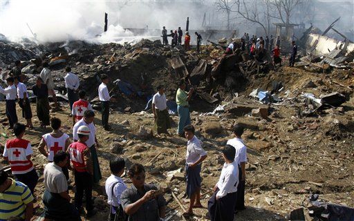 17 Killed in Burma Blast