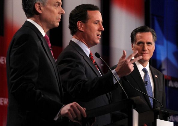 Mitt Romney Braves Fresh Attack in Republican Presidential Debate