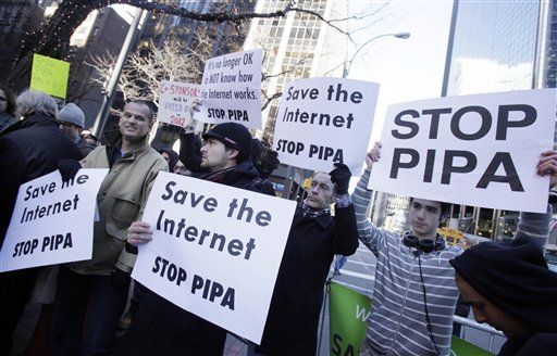 SOPA Protest Hails Web's 'Coming of Age'