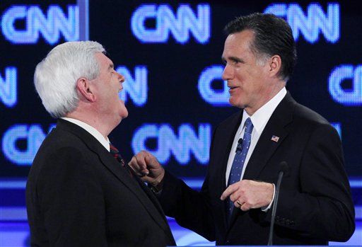 Romney Packed Crowd With Backers: Gingrich Reps
