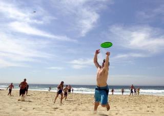 Frisbees Are Ok On La Beaches Newser Mobile