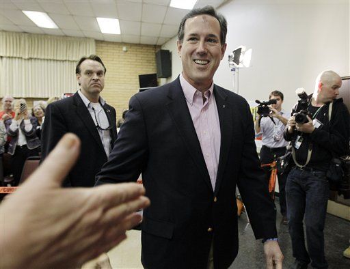 GOP Women Sweet on Santorum