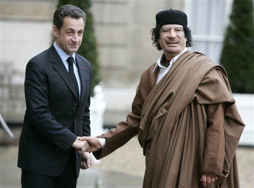 Sarkozy Took $66M From Gadhafi: Website