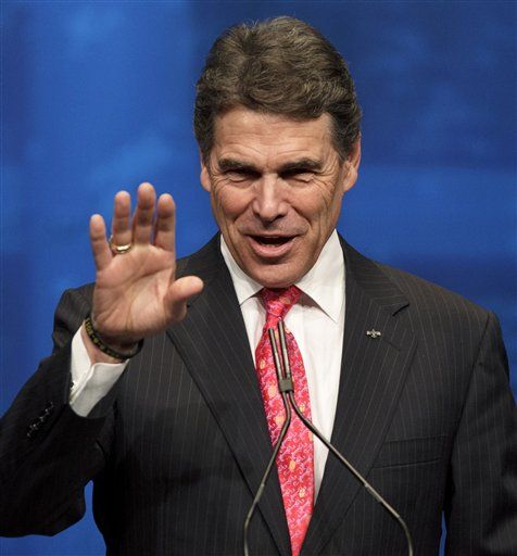 Rick Perry Deluged With Women's Health Queries