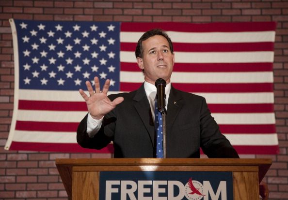 Santorum: Mitt's Advantage Is 'Bad Math'