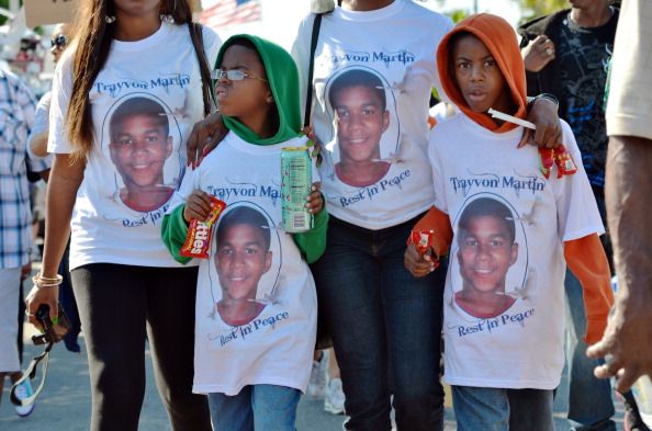 Trayvon's Mom Trademarks Teen's Name, Slogans