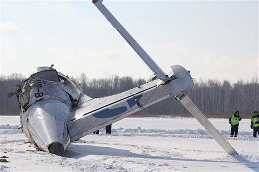 Russian Plane Crashes in Siberia, 16 Confirmed Dead