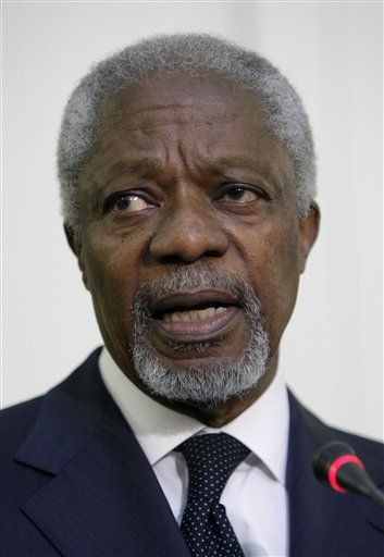 Kofi Annan Asks Iran for Help With Syria