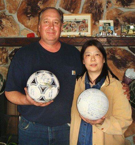 Alaskans Returning Soccer Ball Lost in Tsunami