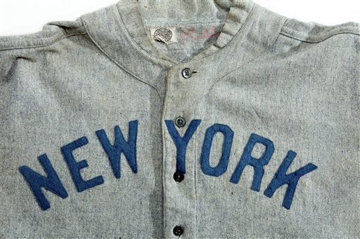 Babe Ruth Jersey Grabs $4.4M