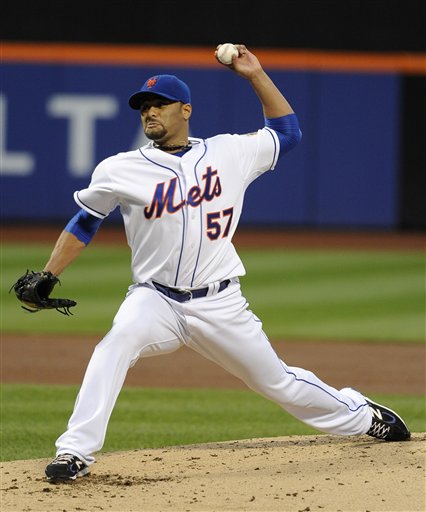 Santana Throws First No-Hitter in Mets' History