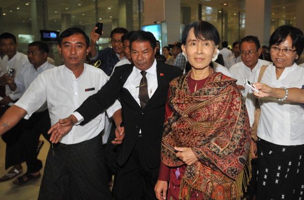 Signs of Strain Between Burma's Leader, Suu Kyi