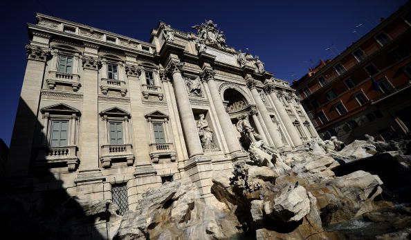 Rome's Storied Trevi Fountain Crumbling