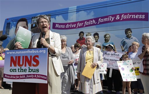 Nuns Go on Bus Tour, Protest GOP Budget Plan