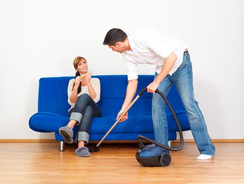 Chores Make Men Happier