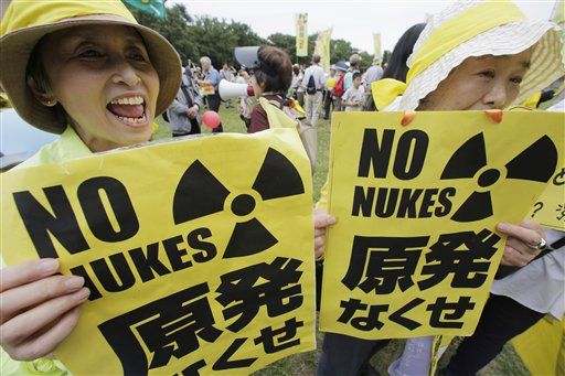 Japan Powering Up Reactor Amid Protests
