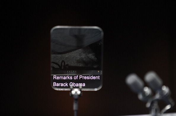 Obama Ditches Teleprompter