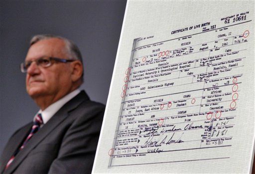 Arizona Sheriff: Obama Birth Certificate Definitely Forged