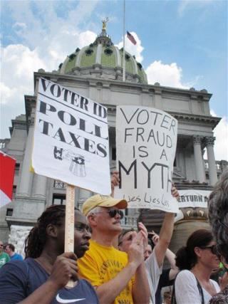 Battle Over Voter-ID Laws Opens in Pennsylvania