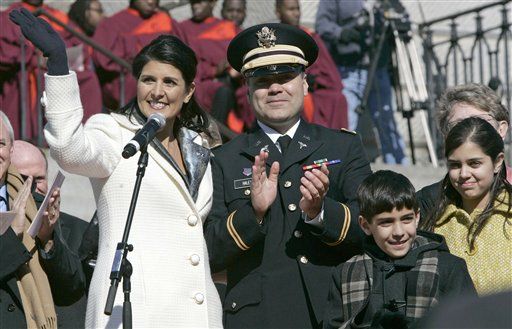 Nikki Haley's Hubby Deployed to Afghanistan