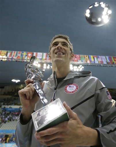 Phelps Nabs One Last Gold, Exits Swimming for Good
