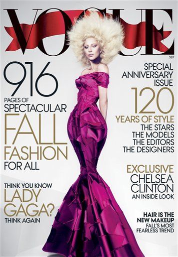 Lady Gaga Channels RuPaul on Vogue Cover