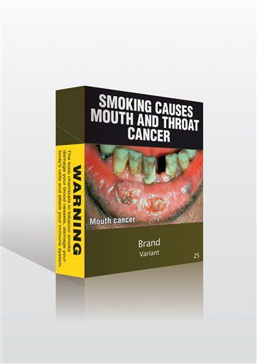 Aussie Cigarette Packaging to Turn Generic, Gross