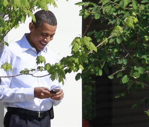 Now You Can Text Your Donation to Obama