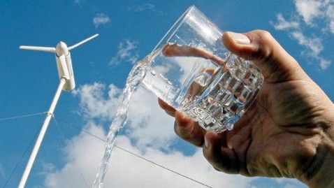 New Wind Turbine Makes Drinking Water