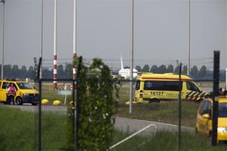 Amsterdam Airport Closed by Bomb—From WWII