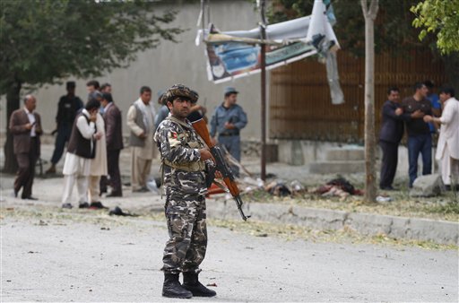 Afghan Suicide Bomber Strikes Near NATO HQ