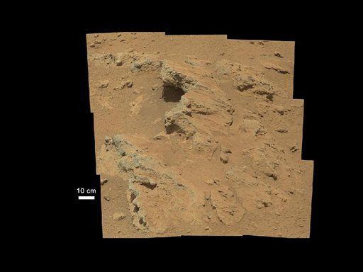 Mars Rover Finds Signs of Ancient Streambed