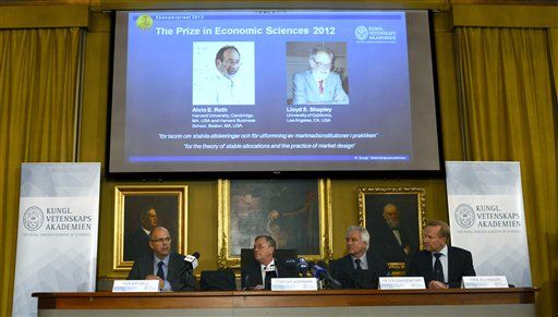 Nobel Economics Prize Goes to 2 Americans
