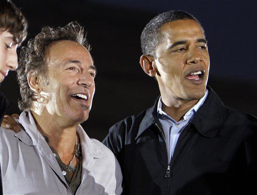 Springsteen Officially Endorses Obama