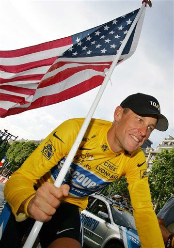 Wiped from Armstrong's Twitter Profile: 7 Tour Titles