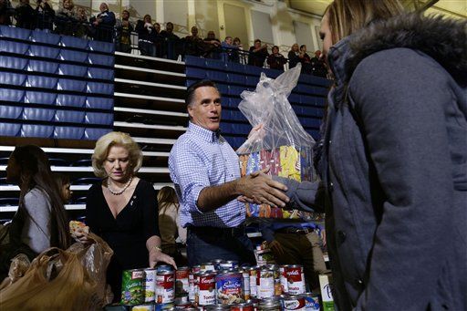 Romney Bought Prop Donations for Relief Event