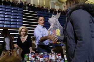 Romney Bought Prop Donations for Relief Event