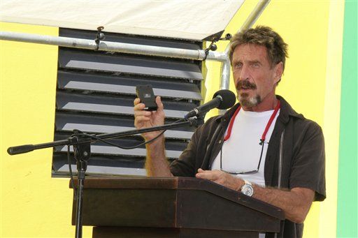Belize PM: McAfee 'Bonkers'